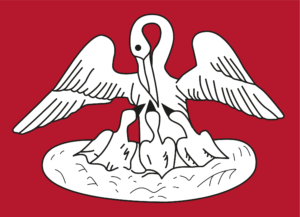 Das Wappentier der Alexianer: ein Pelikan mit seinen Jungen im Nest (zum Artikel "Warum der Pelikan ins Xblog-Logo kam")