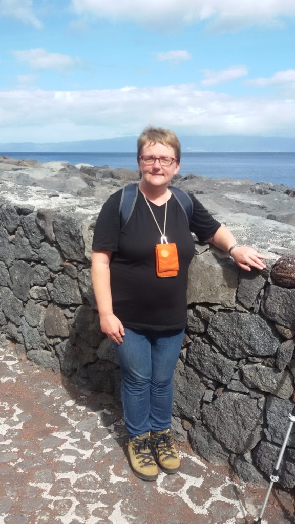 Simone Elsässer auf der Insel Pico, Azoren (Reisebericht "Urlaub auf den Azoren – Tief im Westen"