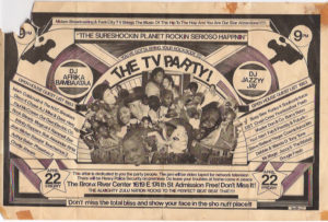 Hiphop History Month – Zulu Nation. – Oldschool Flyer aus meinem Geburtsjahr 1983.