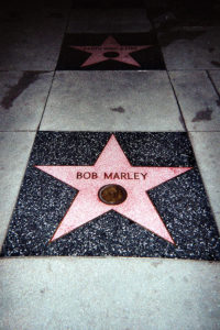 Bob Marleys Stern auf dem Hollywood Walk of Fame