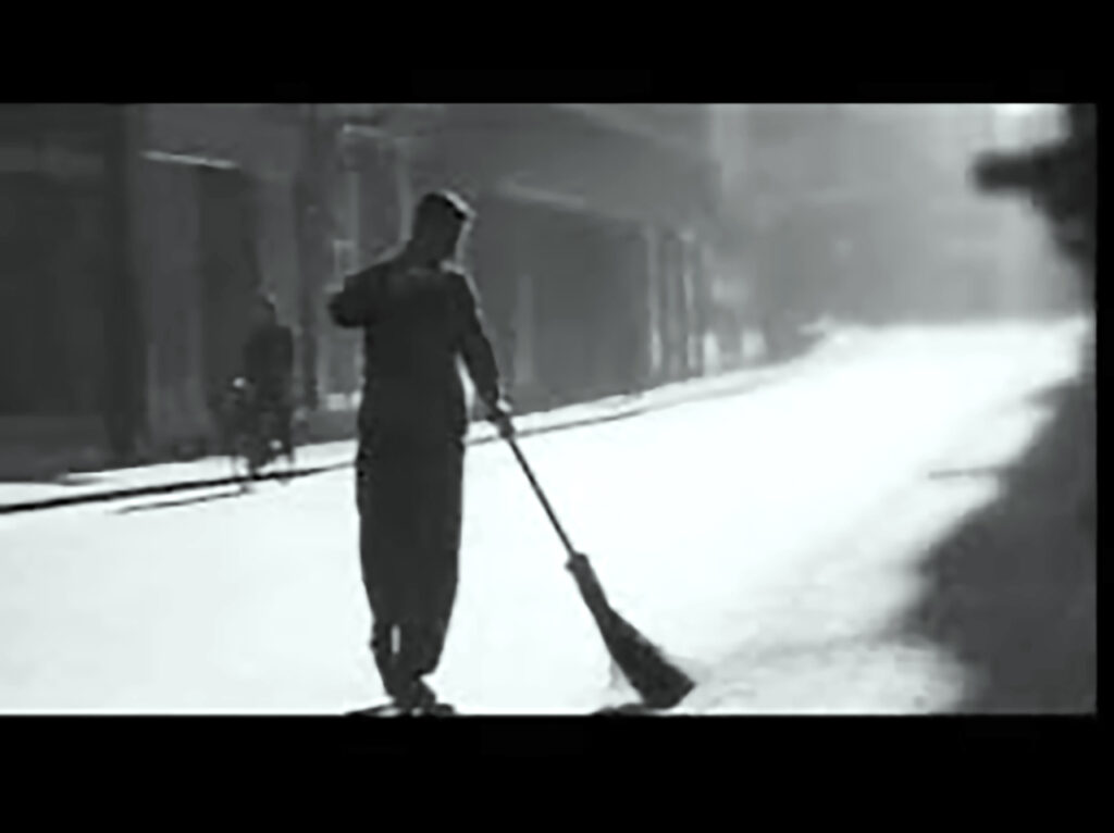 Barbara Minnich | »Schritt für Schritt« | Bild "Beppo, der Straßenkehrer" aus: "Momo" von Michael Ende (YouTube)