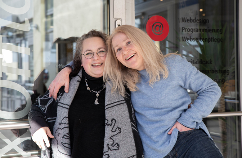 Team Xblog: Marie-Louise Buschheuer und Barbara Minnich