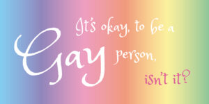 LGBTQ+ Week | »G – Gay«