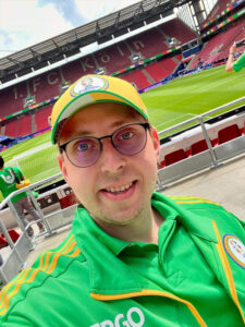 Patrick Grunwald, GWK-Volunteer bei der UEFA EURO 2024 in Köln