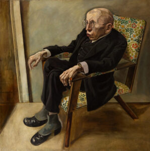 George Grosz: Porträt des Schriftstellers Max Hermann-Neiße, 1925 © Estate of George Grosz, Princeton, N.J./VG Bild-Kunst, Bonn 2024. Kunsthalle Mannheim / Cem Yücetas