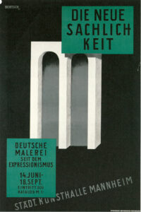 Karl Bertsch: Plakat zur Ausstellung 1925