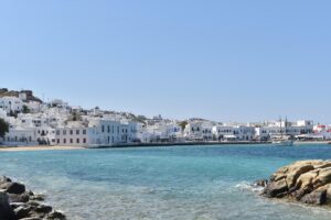 Mykonos; Image by freephotosov from Pixabay