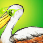 „Bock auf Öko“ – Der Pelikan mit grüner Brille